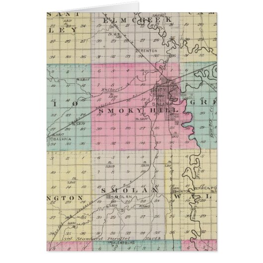 Saline County, Kansas Cards (Front)