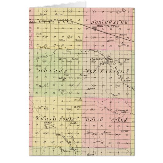 Saline County, Nebraska Cards (Front)