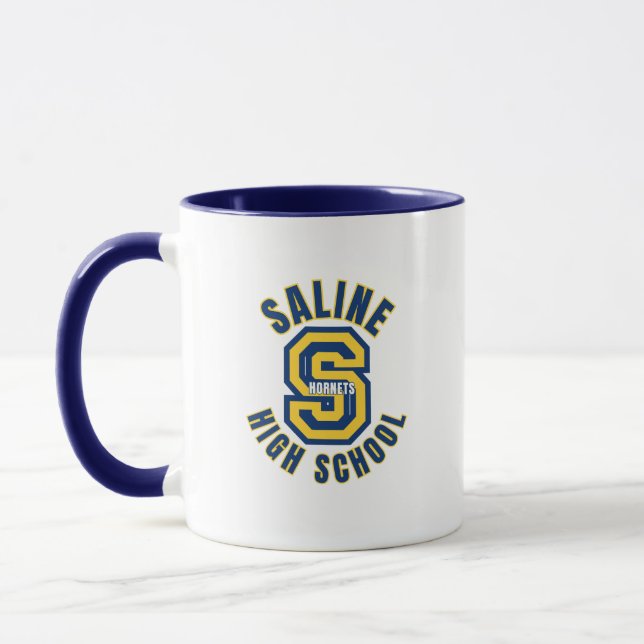 Saline High School Michigan Coffee Mug (Left)