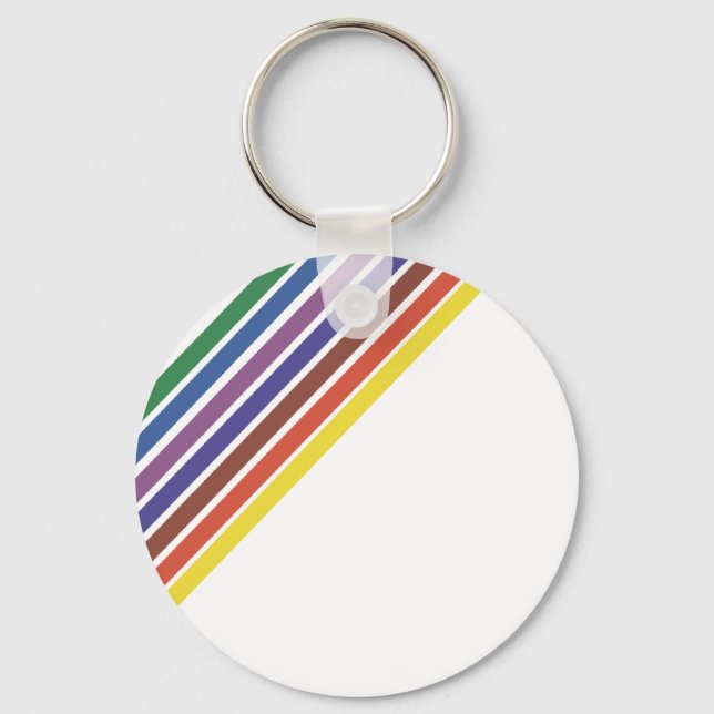 Salinger Stripe Keychain (Front)