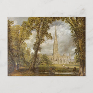 Salisbury Cathedral by John Constable Postcard