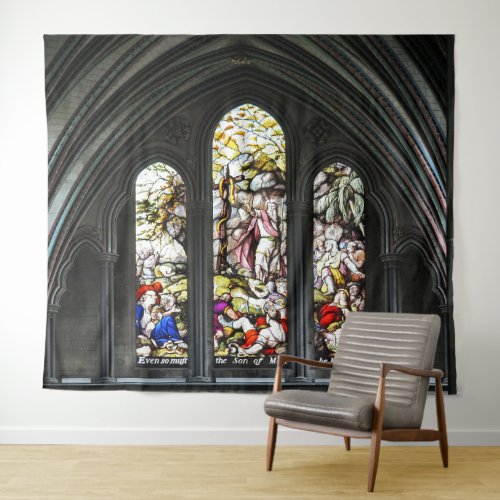 Salisbury Cathedral Transept Stained Glass Window Tapestry