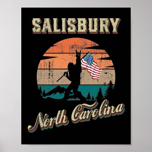 Salisbury North Carolina Poster