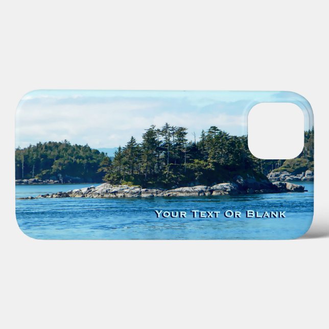 Salish Island Case-Mate iPhone Case (Back (Horizontal))