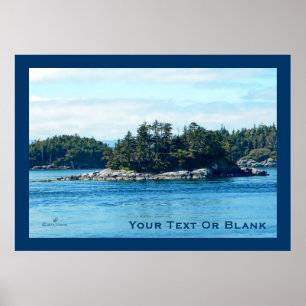 Salish Island Poster