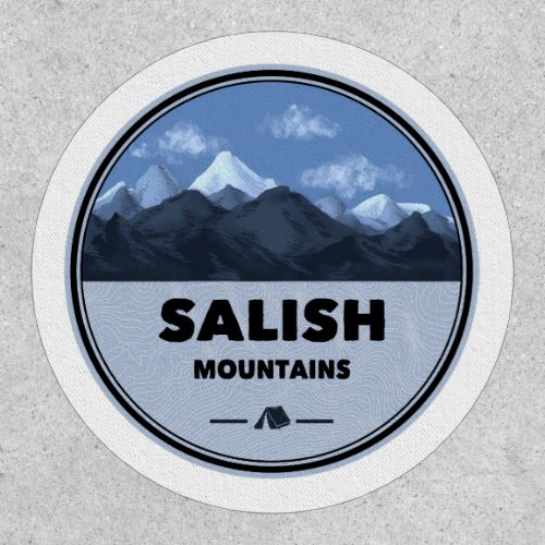 Salish Mountains Montana Camping Patch