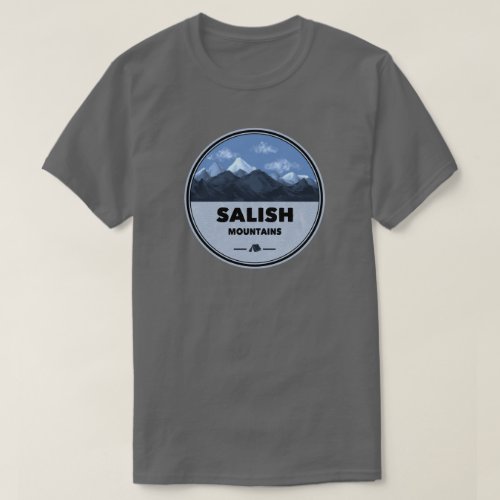 Salish Mountains Montana Camping T_Shirt