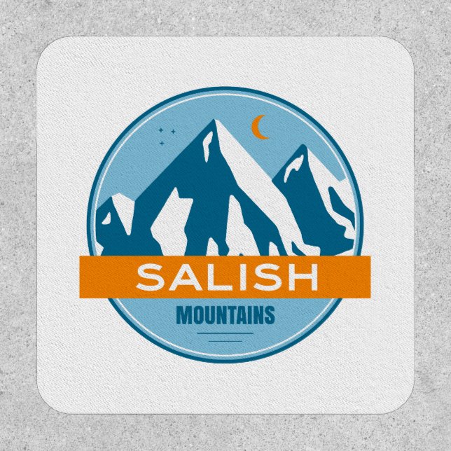 Salish Mountains Montana Patch (Front)