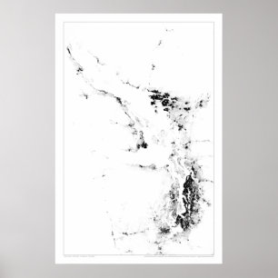 Salish Sea Census Dotmap Poster