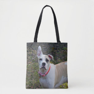 Sally - A Rescued Dog Tote Bag