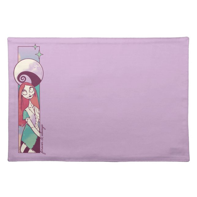 Sally and Spiral Hill - Forever & Always Cloth Placemat (Front)