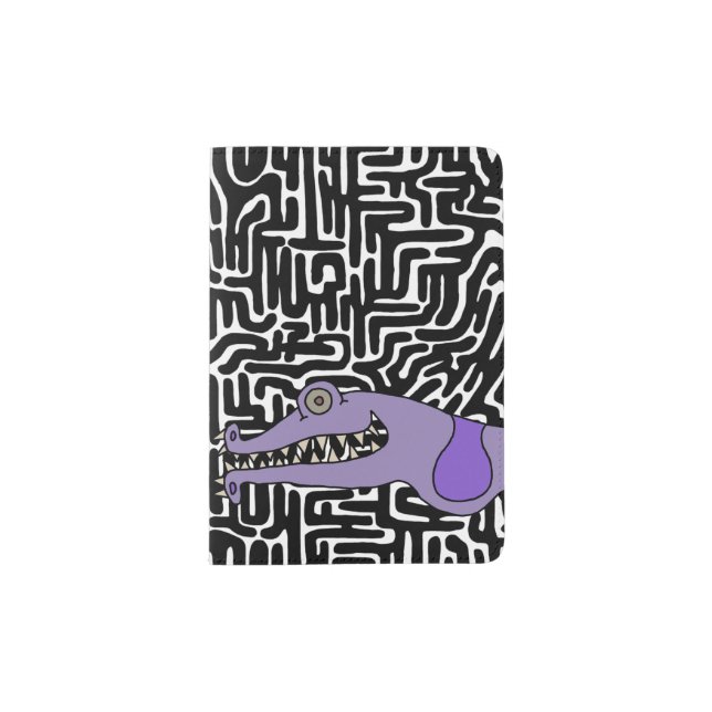 Sally and Squiggles Passport Holder (Front)