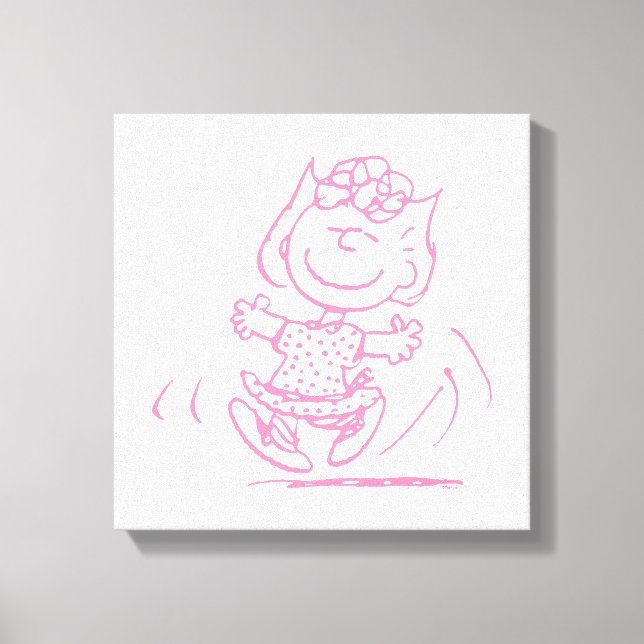 Sally Brown Dancing Canvas Print (Front)