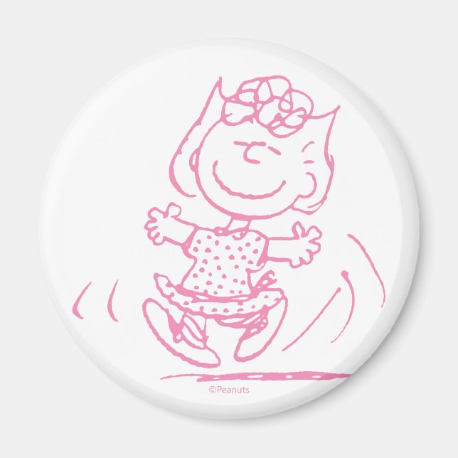 Sally Brown Dancing Magnet (Front)