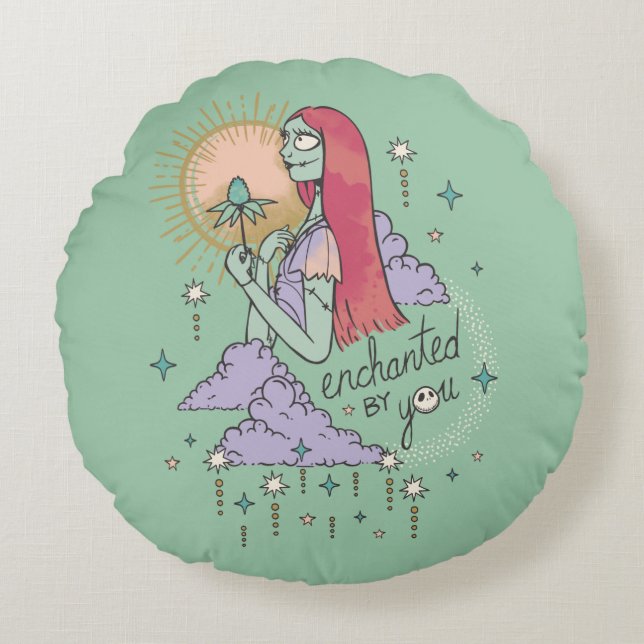 Sally - Enchanted By You Round Pillow (Front)