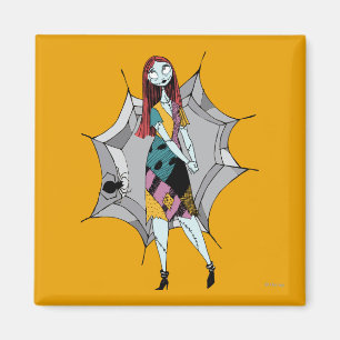 Sally in Spider Web Magnet