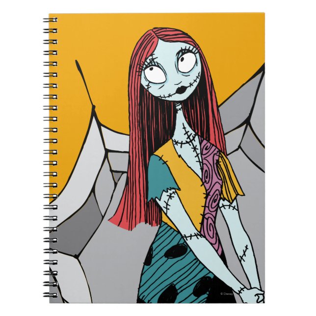 Sally in Spider Web Notebook (Front)