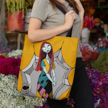 Sally In Spider Web Tote Bag by nightmarebeforexmas at Zazzle