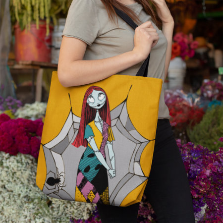 Sally In Spider Web Tote Bag