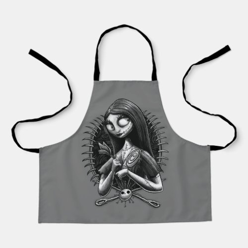 Sally  Nightmare Before Christmas Tatoo Style Apron