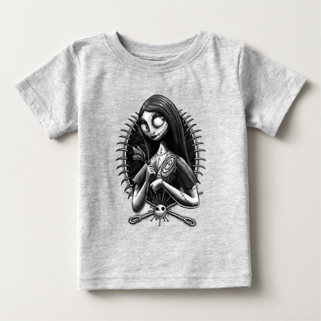 Sally | Nightmare Before Christmas Tatoo Style Baby T-Shirt (Front)