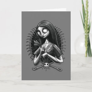 Sally   Nightmare Before Christmas Tatoo Style Card