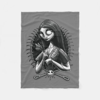Sally | Nightmare Before Christmas Tatoo Style Fleece Blanket