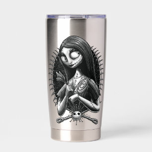 Sally Nightmare Before Christmas Tatoo Style Insulated Tumbler