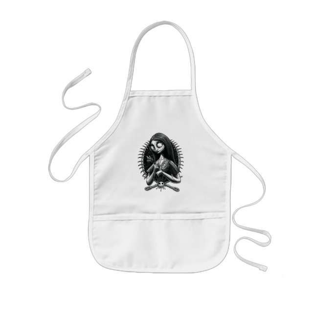 Sally | Nightmare Before Christmas Tatoo Style Kids' Apron (Front)