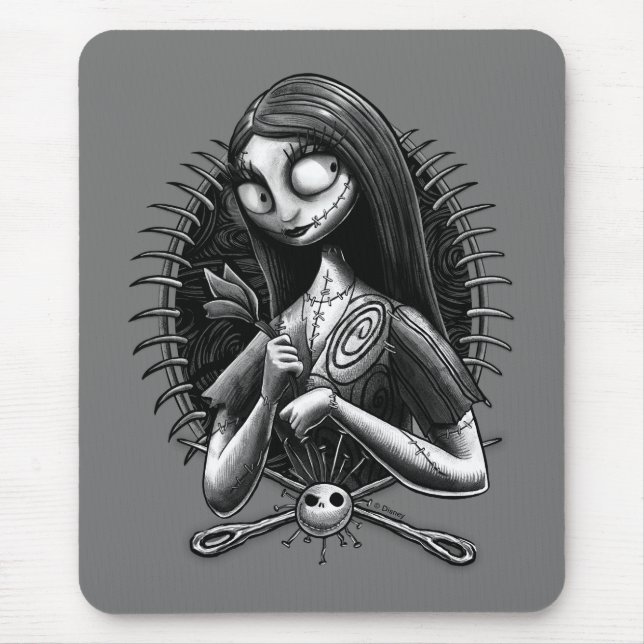 Sally | Nightmare Before Christmas Tatoo Style Mouse Pad (Front)