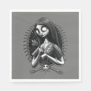 Sally   Nightmare Before Christmas Tatoo Style Napkins
