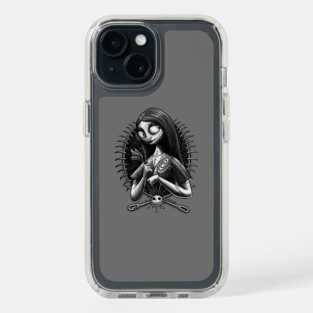 Sally | Nightmare Before Christmas Tatoo Style Speck iPhone Case (Front (Black))