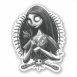 Sally | Nightmare Before Christmas Tatoo Style Sticker<br><div class="desc">Check out this super scary and fun The Night Before Christmas design.</div>