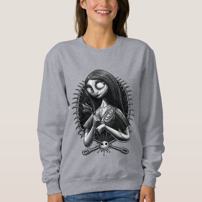 Sally | Nightmare Before Christmas Tatoo Style Sweatshirt (Front)