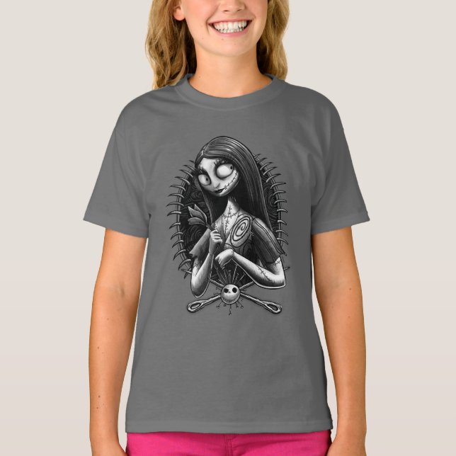 Sally | Nightmare Before Christmas Tatoo Style T-Shirt (Front)