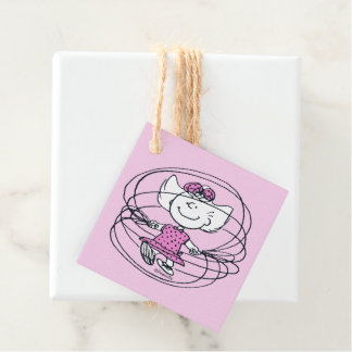Sally Playing Jump Rope Favor Tags
