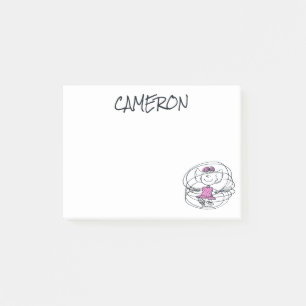 Sally Playing Jump Rope Post-it Notes