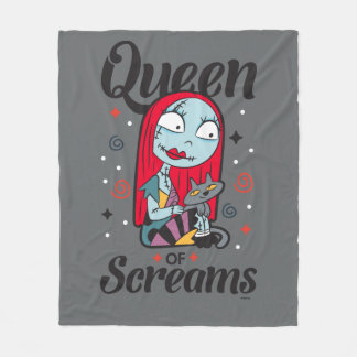 Sally | Queen of Screams Fleece Blanket