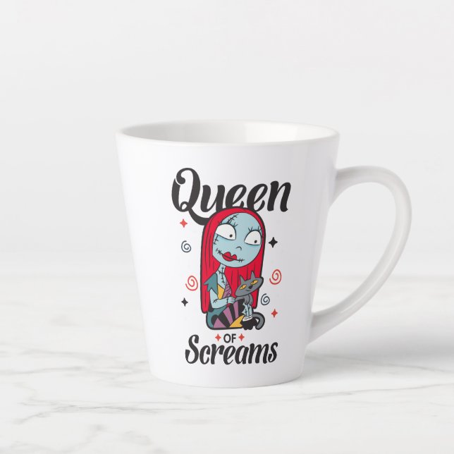 Sally | Queen of Screams Latte Mug (Right)