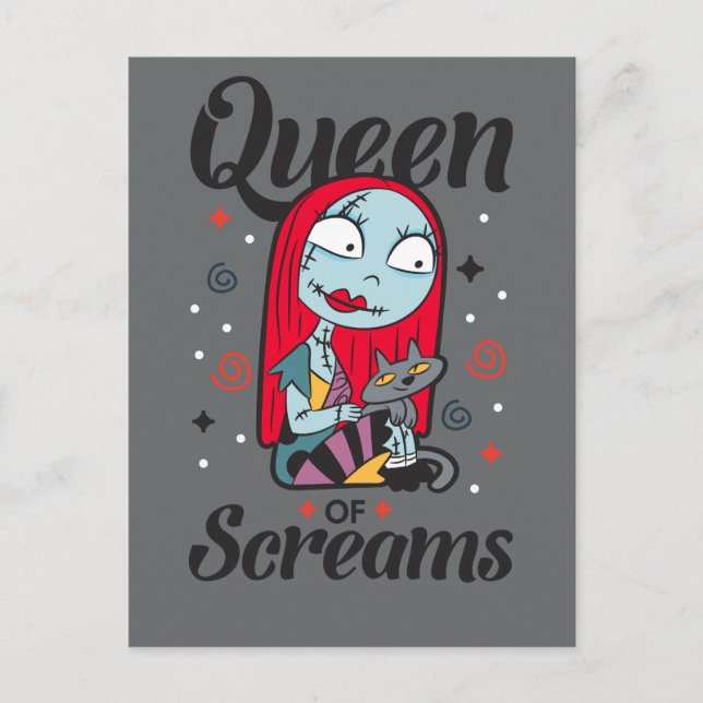 Sally | Queen of Screams Postcard (Front)