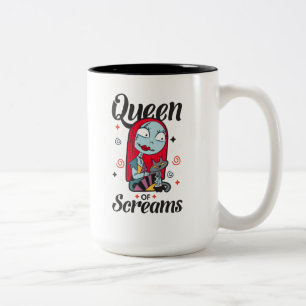 Sally Queen of Screams Two-Tone Coffee Mug