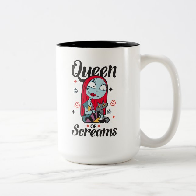 Sally | Queen of Screams Two-Tone Coffee Mug (Right)