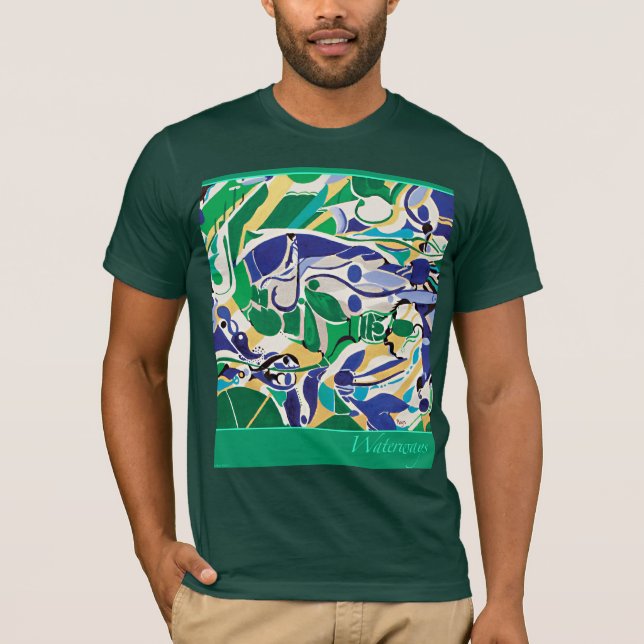 Sally Rayn: Waterways t-shirt (Front)