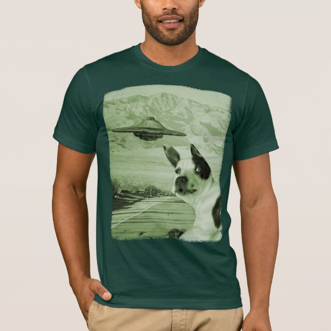 Sally Sees a UFO T-Shirt (Front)