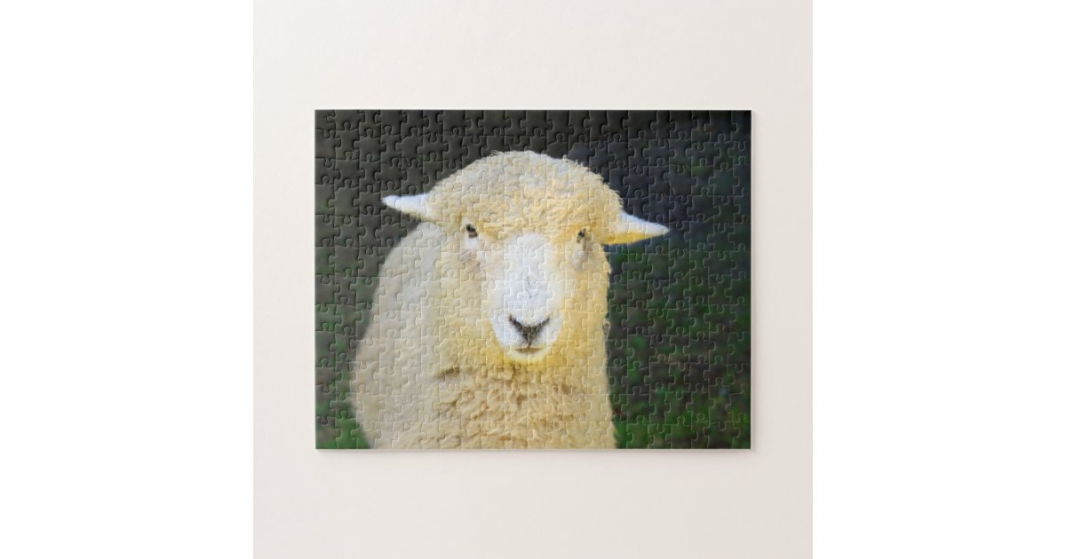 Sally The Sheep Jigsaw Puzzle | Zazzle