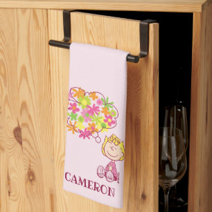 Sally Thinking of Flowers Kitchen Towel
