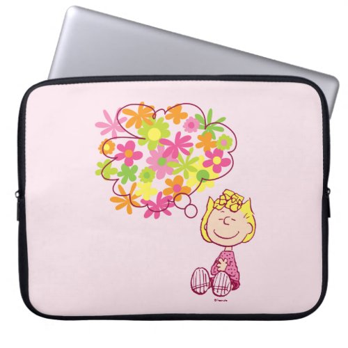 Sally Thinking of Flowers Laptop Sleeve