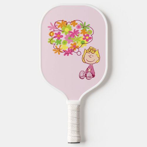 Sally Thinking of Flowers Pickleball Paddle