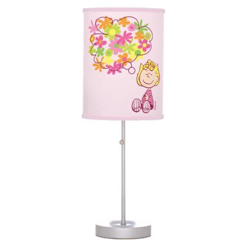 Sally Thinking of Flowers Table Lamp