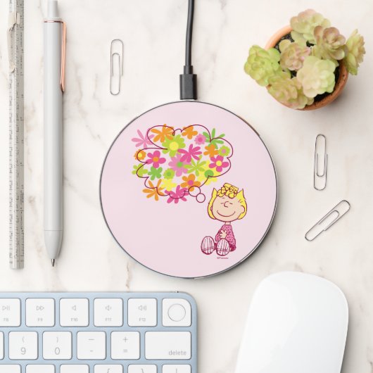 Sally Thinking of Flowers Wireless Charger (Desk)